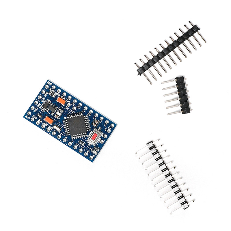 新款promini改进版ATMEGA328P5V/16M电子积木模块迷你开发板