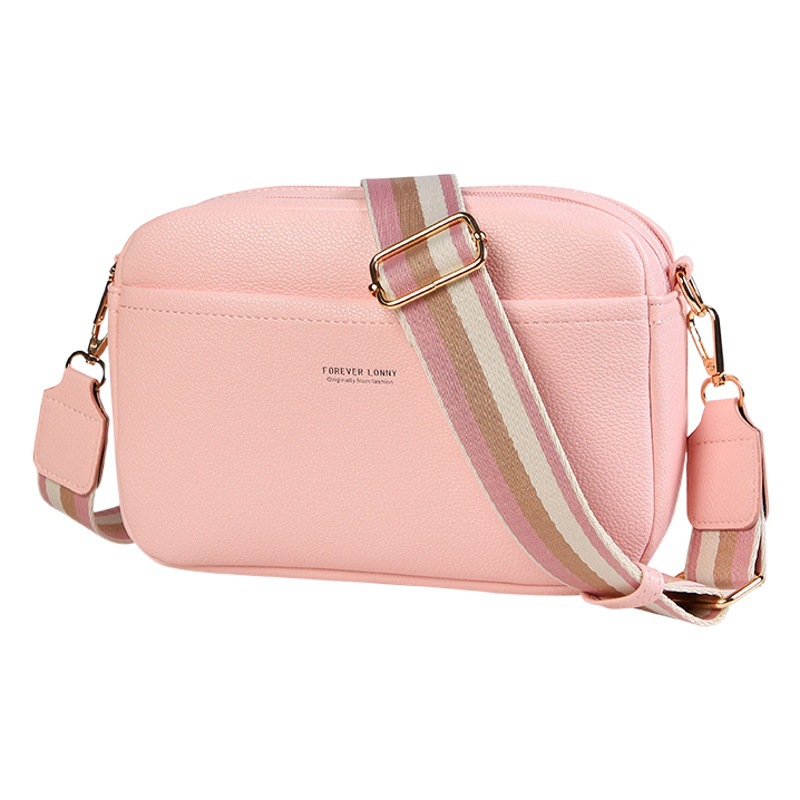 LONNY bolso de mujer de moda 2023 nuevo comercio exterior transfronterizo color sólido PU bolsa de mensajero Bolso pequeño de las mujeres bolso de hombro de las mujeres
