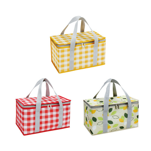 Commercial Waterproof Oxford Cloth Picnic Bag with Large Capacity, Handheld Outdoor Ice Bag Freshness Lock Storage Bag for Wholesaling