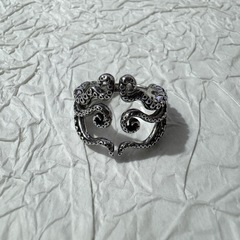 Dark and Mysterious Khuluo Octopus Tentacle Vintage Rustic Unisex Large Ring