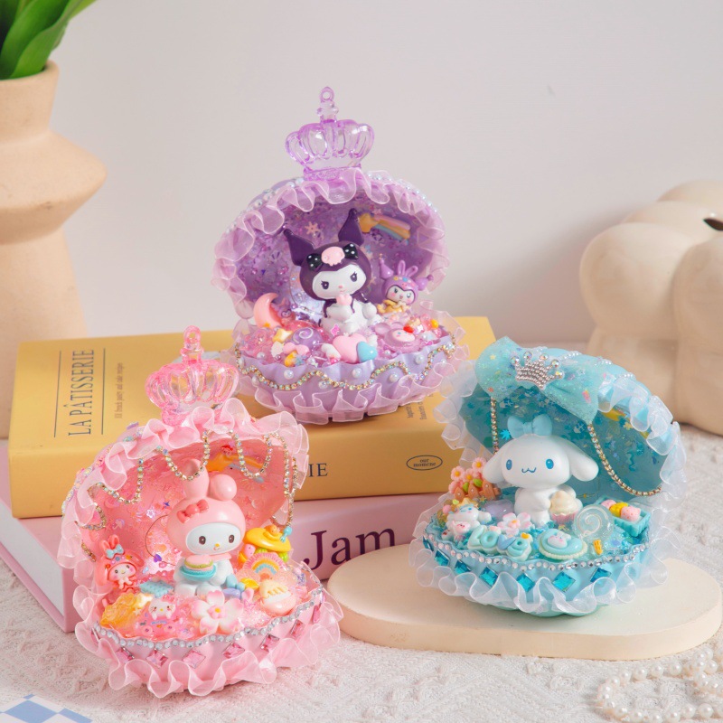 새로운 쉘 야간 조명 어린이 DIY 수제 야간 조명 쉘 교육 장난감 도매 재료 패키지