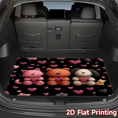 Trunk Mat Easy-To-Clean Car Trunk Mat - 1-63-suit-71-75100cm-crystal-velvet-standard-version