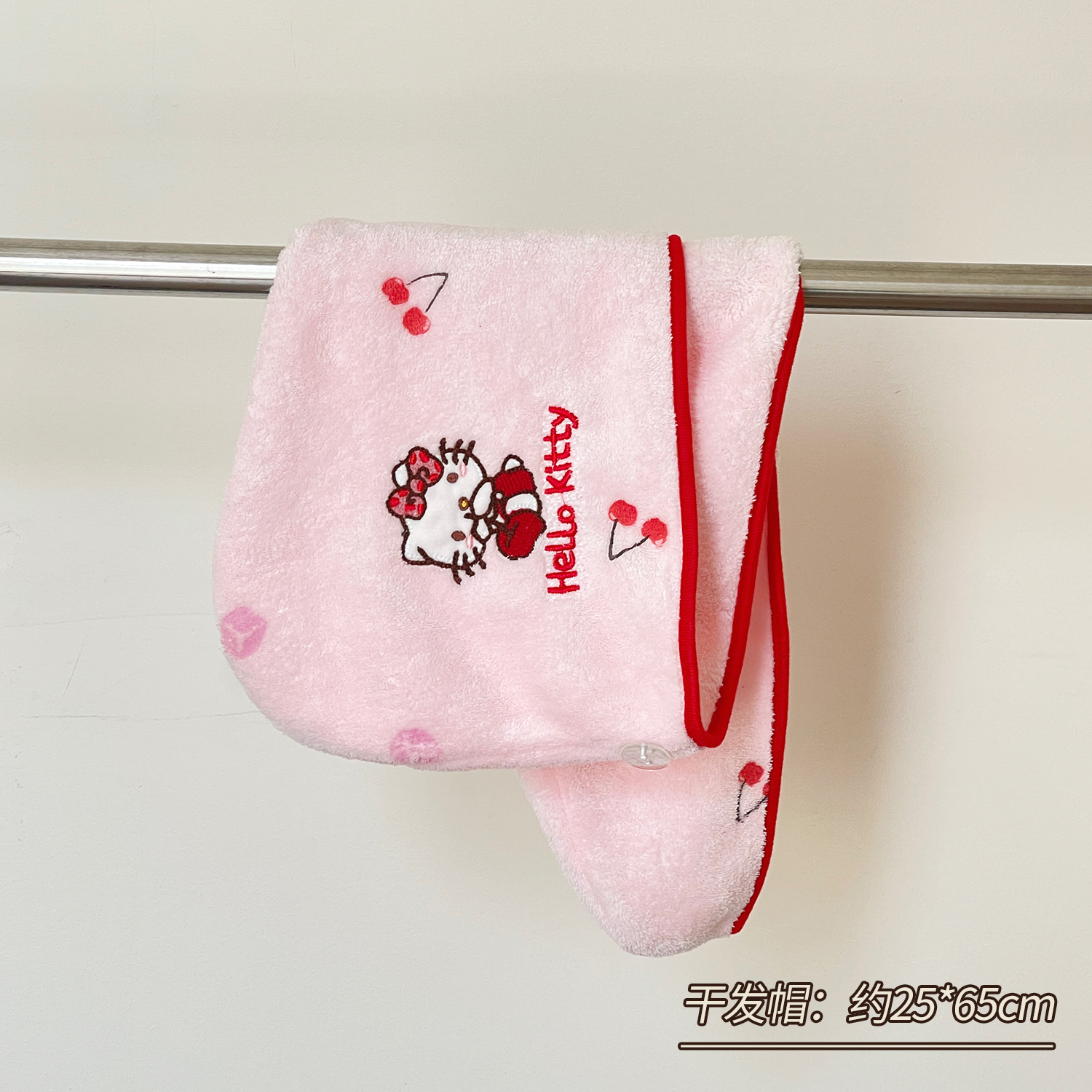 Genuina toalla de baño de gatito impresa coral vello que algodón absorbente rápido baño seco gran toalla lindo sombrero de cabello seco