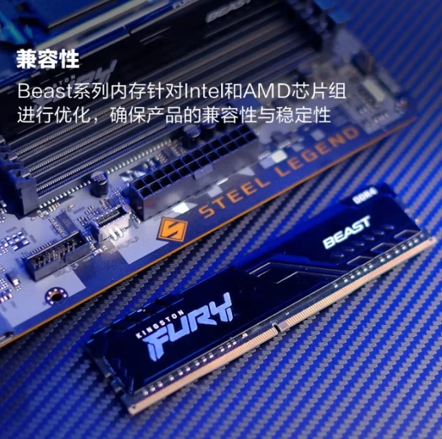 Kingston Beast Series FURY 16 ГБ DDR4 3600 модуль памяти для настольного ПК
