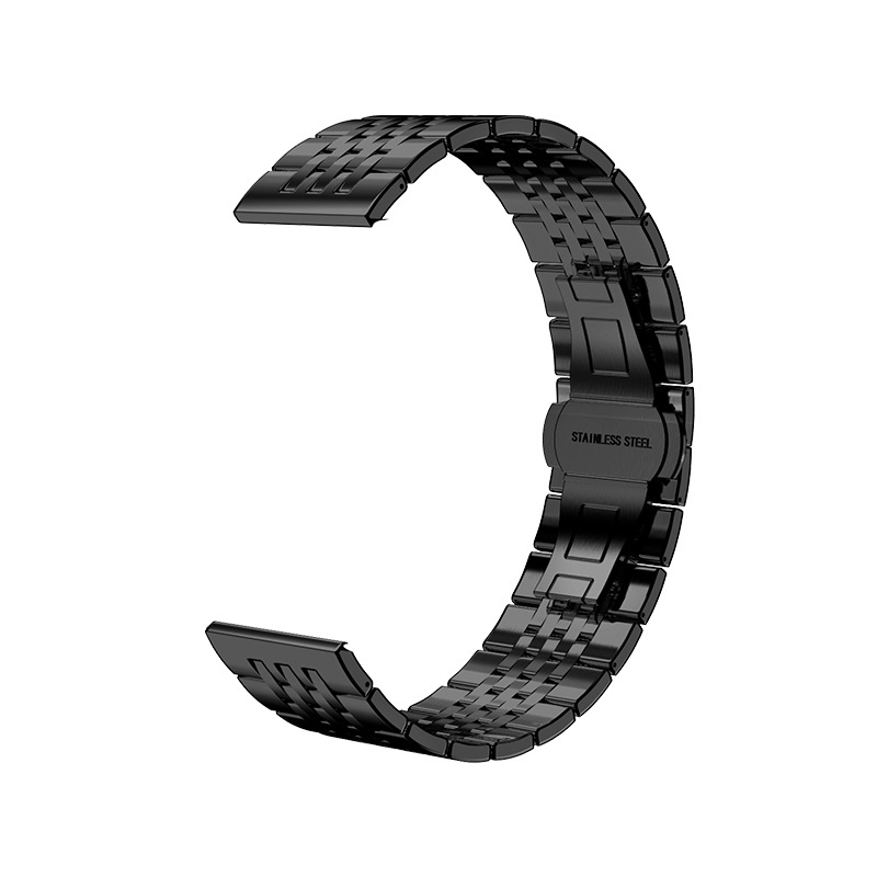 Siete cuentas nueva correa de reloj de acero inoxidable para Huawei GT3 Samsung Apple reloj correa de metal