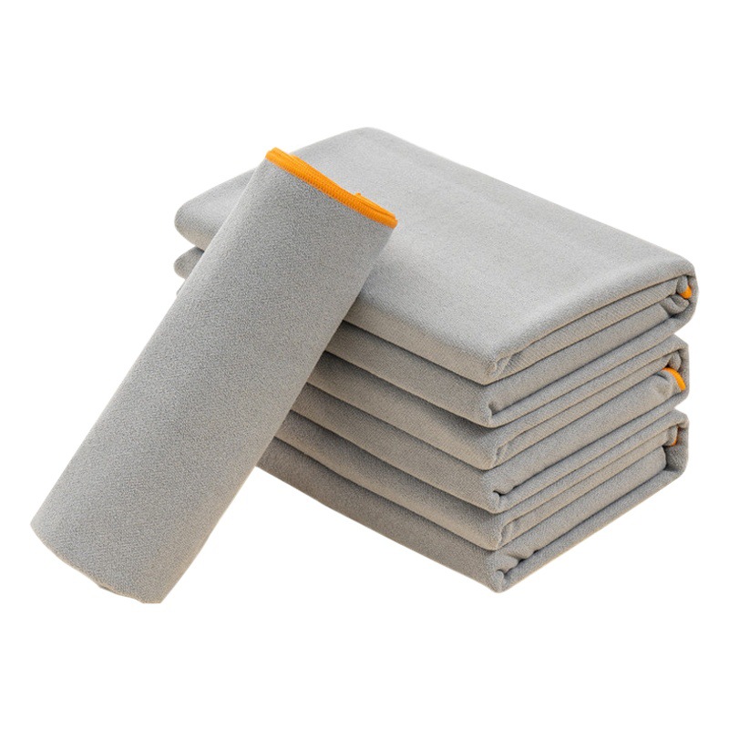 420Gsm Thickened Yoga Mat Towel, Machine Washable, Non-Slip, Sports Warm Yoga Blanket, Fitness Sweat-Absorbent Non-Slip Towel