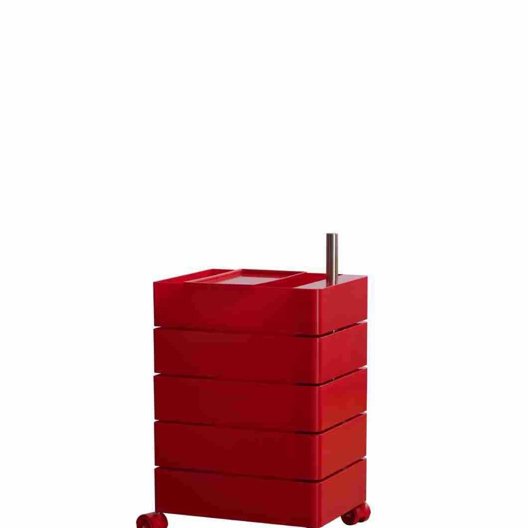 Gabinete de almacenamiento giratorio, mesera de cama móvil, armario lateral, armario nórdico simple, armario de cosméticos de red, armario de cosméticos