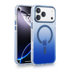 适用iphone17promax磨砂手机壳17air渐变色17pro气囊保护套磁吸壳