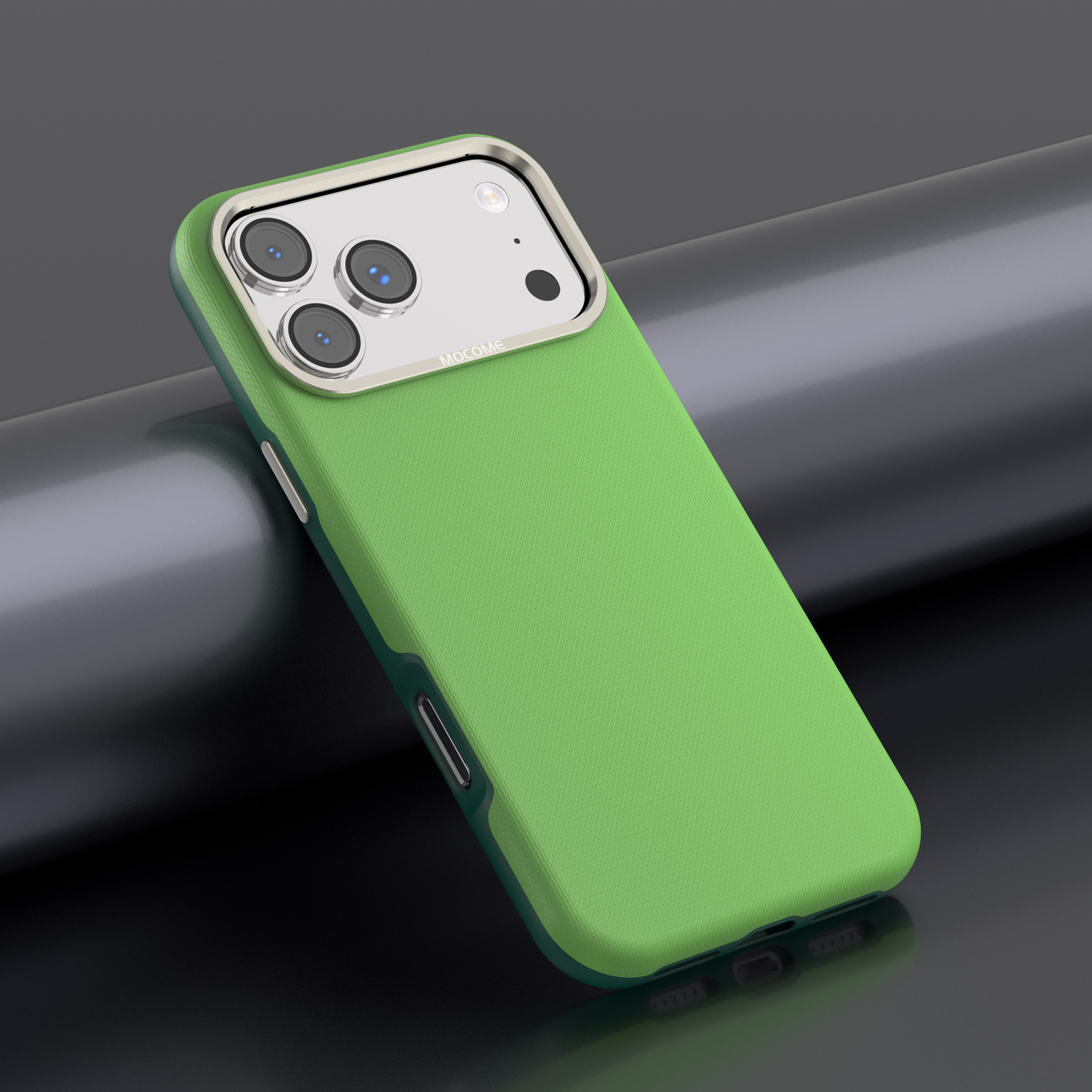 Ốp lưng điện thoại từ tính công nghệ vải dệt cho iPhone 17, 16 Pro Max, 15 — Cam, Xanh dương, Đen, Xanh lá chi tiết 41