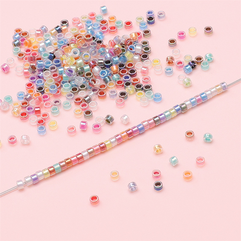 Glass, glass Material Glass Glass Solid Color DIY Jewelry Accessories Beads