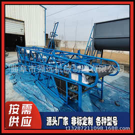 粮食自动装车机 水泥袋装橡胶皮带输送机 皮带输送机图片