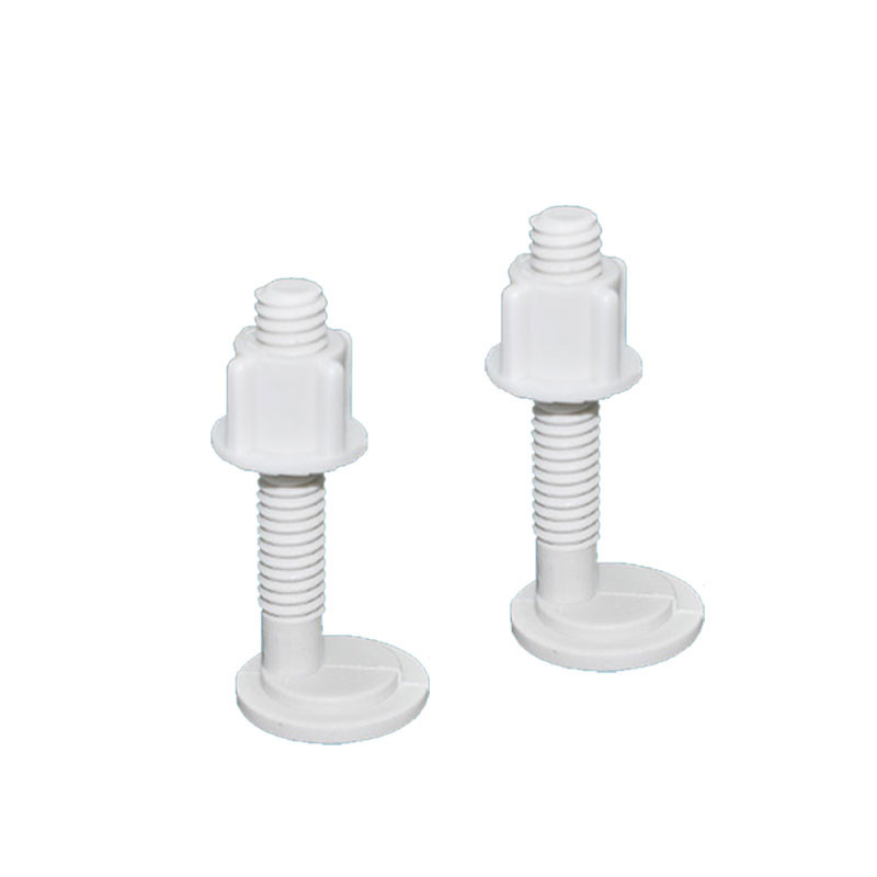 Tornillos para tapas de inodoro de estilo antiguo, accesorios, tornillos de fijación para tapas de inodoro, tornillos de plástico, pernos de instalación universales Y