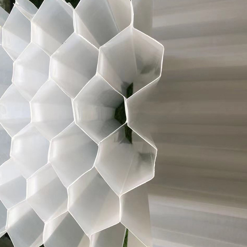 Inclined Tube filler Polypropylene wastewater treatment environmental manufacturer sedimentation tank inclined tube PP hexagonal honeycomb tube filler