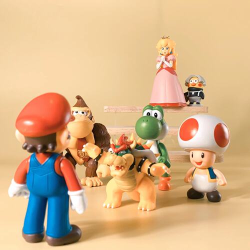 Super Mario Mario figure SuperMario Mario decoration small doll doll ornament model