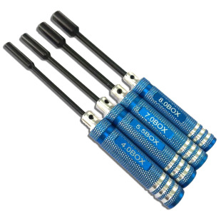 Car model Repair Tools 4-Piece Socket wrench combination car model aircraft model special socket screwdriver suit