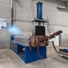 厂家直销废塑造粒生产线塑料颗粒造粒机二手单螺杆挤出机设备