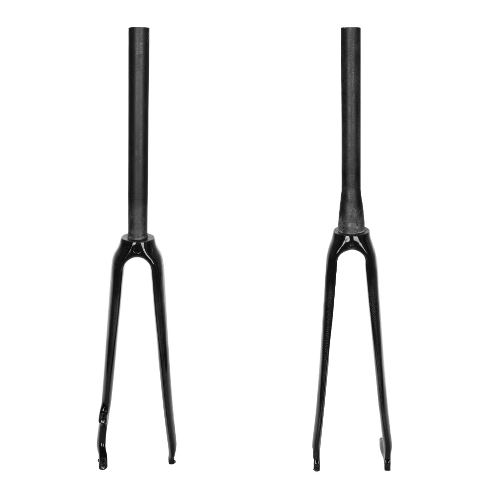 DODICI 700C Road Bike Front Fork Full Carbon Fiber Tapered Shape