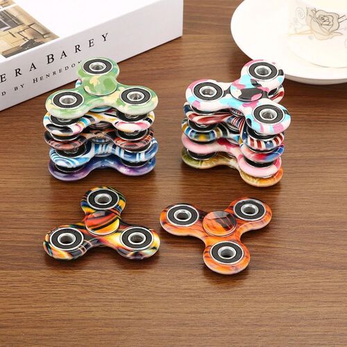 Cross-border best-selling camouflage 4-axis finger spinner children's toy spinner adult stress relief toy