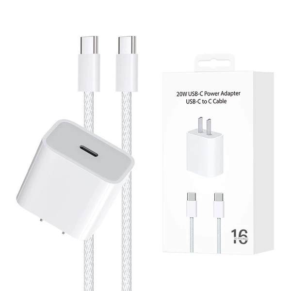 Woven set charging, compatible iphone15, 20W