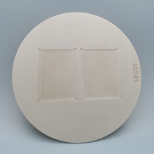 氮化铝陶瓷盘 干压陶瓷氮化铝陶瓷基片 定制加工陶瓷 厦门新瓷