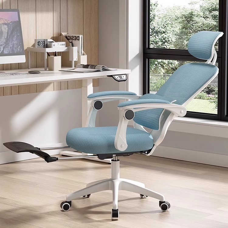Silla de computadora, silla de oficina para el hogar, cómoda y sedentaria, asiento de deportes electrónicos reclinables, silla ergonómica de aprendizaje, silla de red