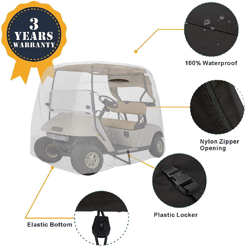 高尔夫车罩高尔夫球车罩高尔夫球车车衣车套防尘防雨罩观光车外罩