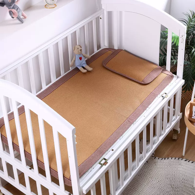 Cooling mat, double-sided silk set for kindergarten, summer mattress for students