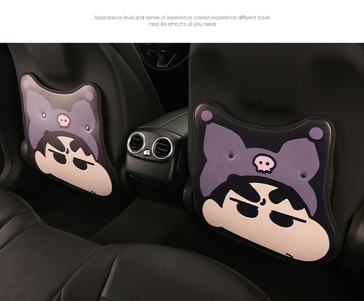 Car Anti-Kick Pad Cartoon Cute Children's Seat Back Anti-Scratch Pad Universal Decorative Rear Seat Anti-Kick Pad Xiaoxin Cross-Border Export
