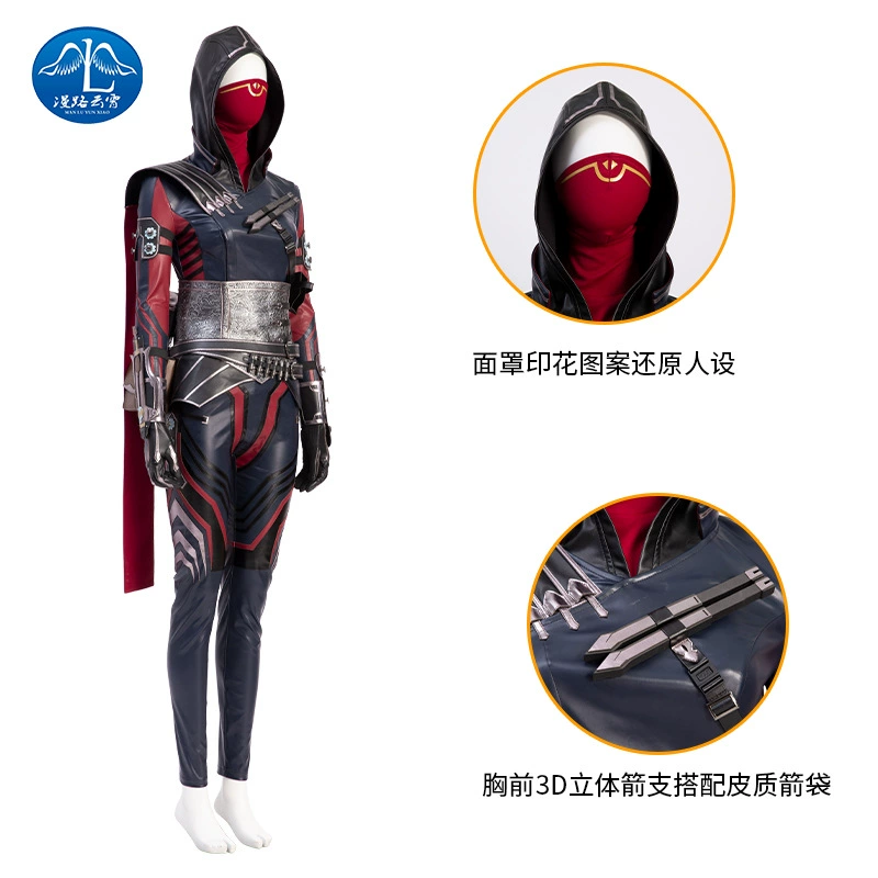 漫路云霄 Apex Герой Злой S13 Новая наклейка Игровой Рене Блэйси COS Сервер Хэллоуин Производитель