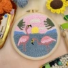 Round Flamingo 2