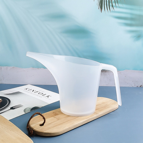 Long mouth measuring cup batter dispenser baking injection pot pouring container with graduated tip diversion large cup funnel