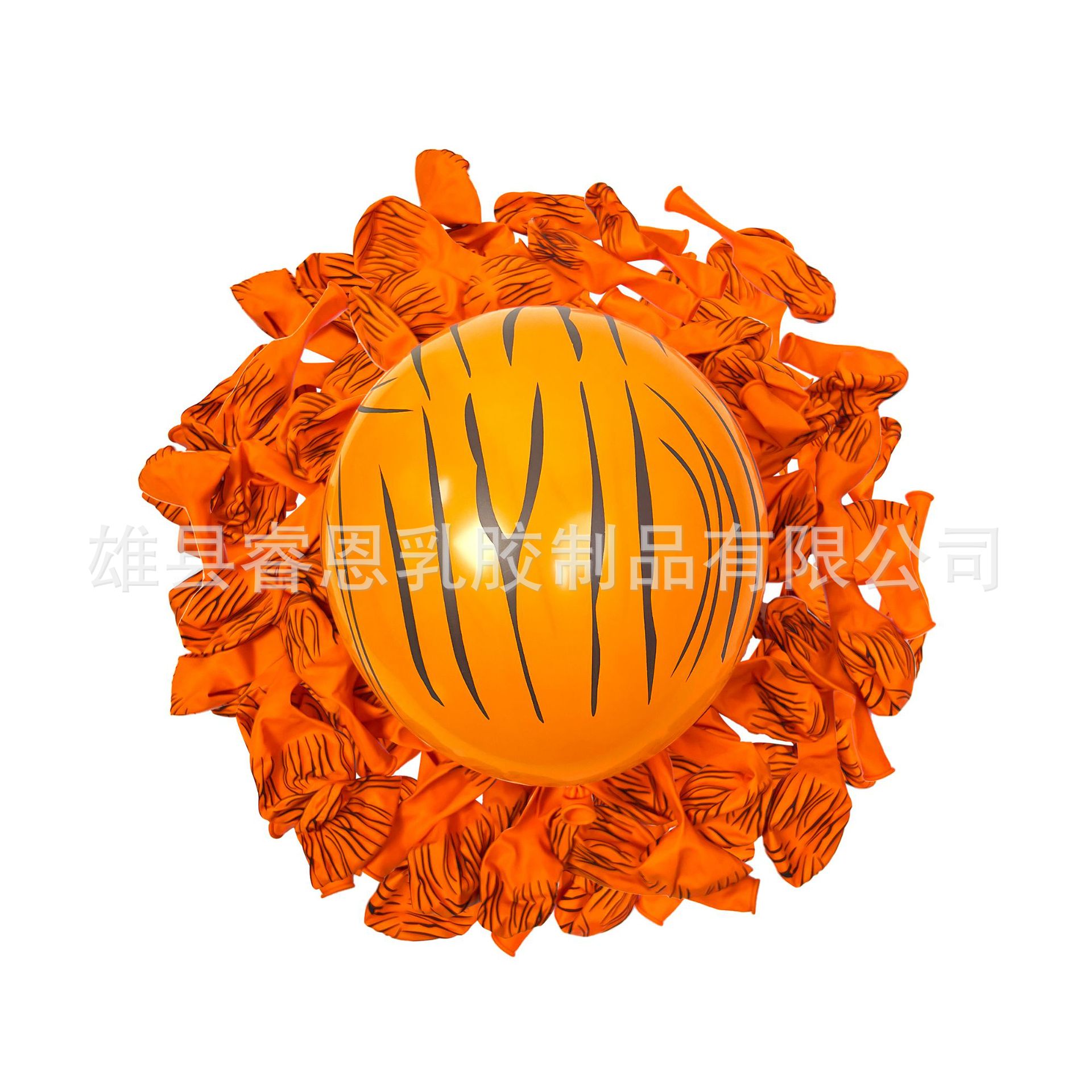 Transfronterizo serie de animales de la selva de 12 pulgadas globo perro pata de impresión animal patrón globo de dibujos animados fiesta decoración globo