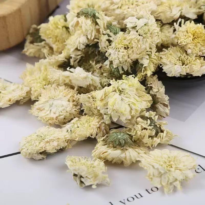 Huangshan Gongju Chrysanthemum Tea 500g Dried White Chrysanthemum Flowers Ju Hua Herbal Infusion overview