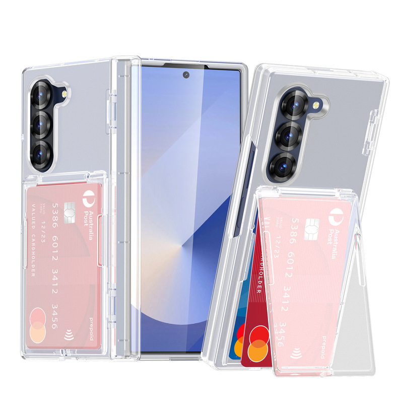 サムスン ZFold 30% off スタックカードホルダー携帯電話ケース ZFold6 肌の感触の携帯電話保護カバーに適した国境を越えた新製品|undefined