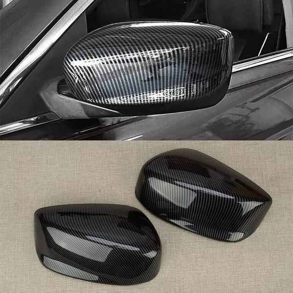 Suitable for 13-22 Acura Ilx Rearview Mirror Shell Carbon Fiber Pattern Mirror Cover Original Car Body Decoration Accessories