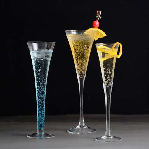 Creative glass cocktail cup personalized set bar martini glass trendy highball cups set champagne glasses