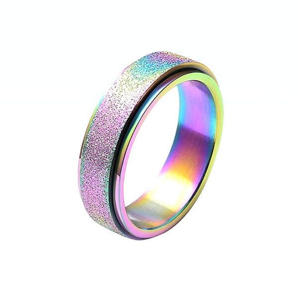 matte ring stainless steel