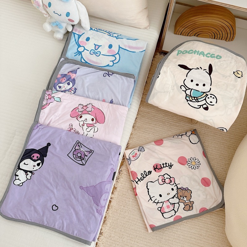 Children's cartoon knitted cute duvet for baby