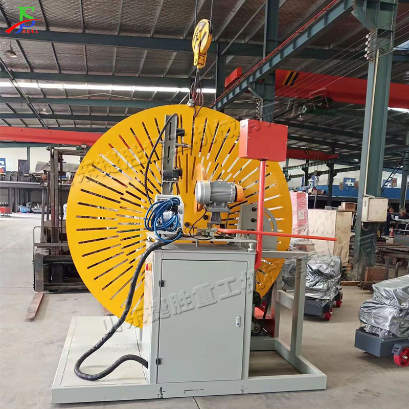 小型数控钢筋弯圆机 立式圆盘钢筋笼弯箍机 自动弯圆焊接切割机