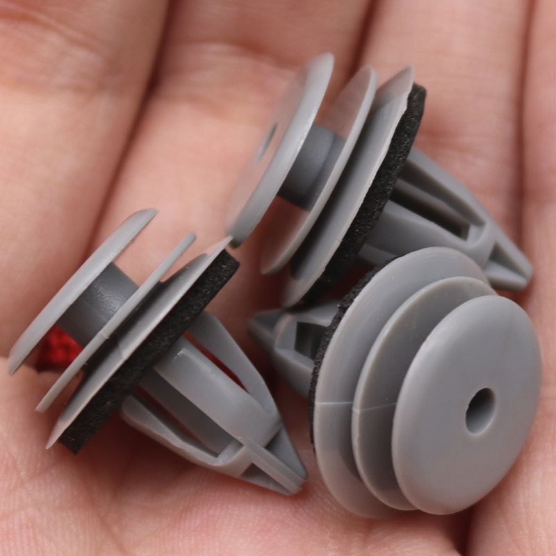 Adecuado para BMW puerta del coche hebilla de la placa de guardia hebilla con esponja almohadilla de choque D631 accesorios del coche hebilla fija al por mayor