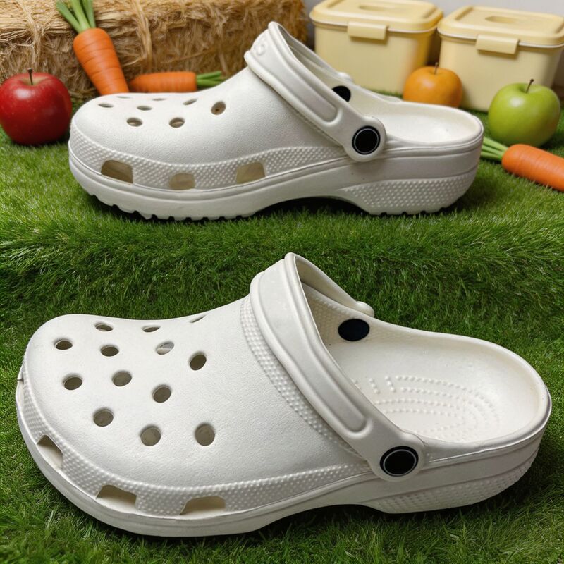 Crocs Clogs with Soft Soles for Beach Use, Unisex, Non-Slip, Breathable Shoes. Crocs Ballet Clogs