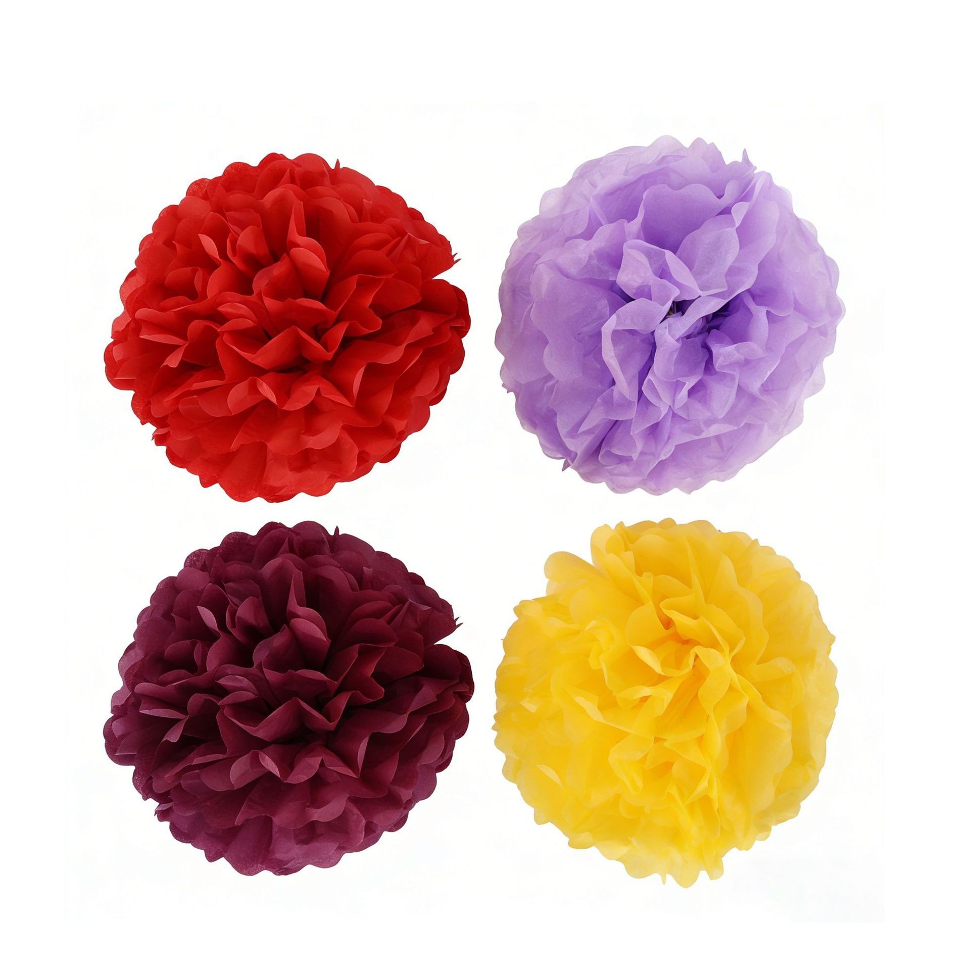 Boda de boda 4 pulgadas 10cm peonía bola de papel de flores decoración de fiesta de cumpleaños bola de flores 4 pulgadas Europa y América props de decoración image 4