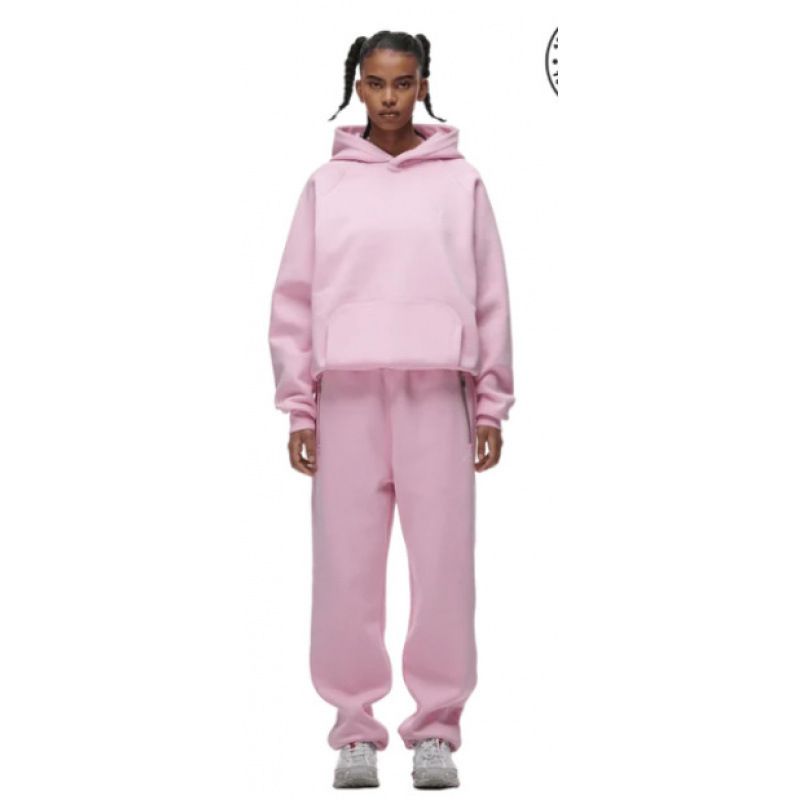 Dames hoodie en jasje set in grote maten, streetstyle, 6PM, Europees-Amerikaans, herfst/winter, TK, groothandel, populair artikel