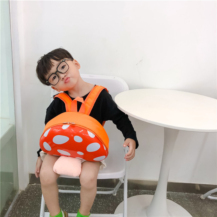 Wholesale Cute Mushroom Shape Children's Backpack Nihaojewelry display picture 2