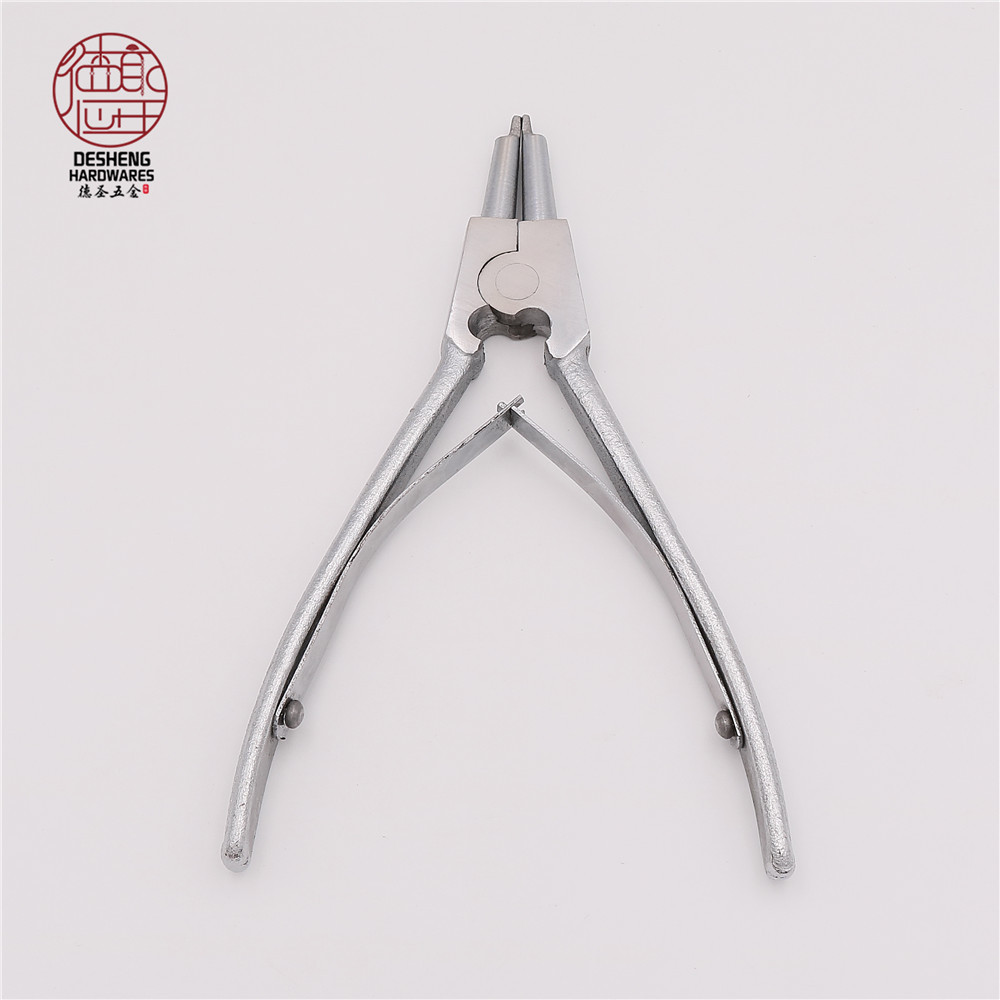 挡圈钳卡簧钳钢质链条银饰品撑开夹紧开口圈闭口圈工具专用钳子