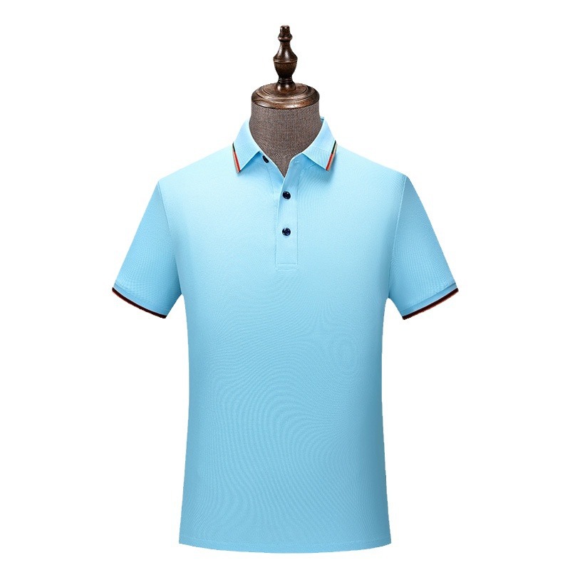 Anticuerpo desodorante 5A antibacteriano anti-ácaros manga corta solapa ropa de trabajo camisa cultural publicidad camisa polo algodón camiseta personalización