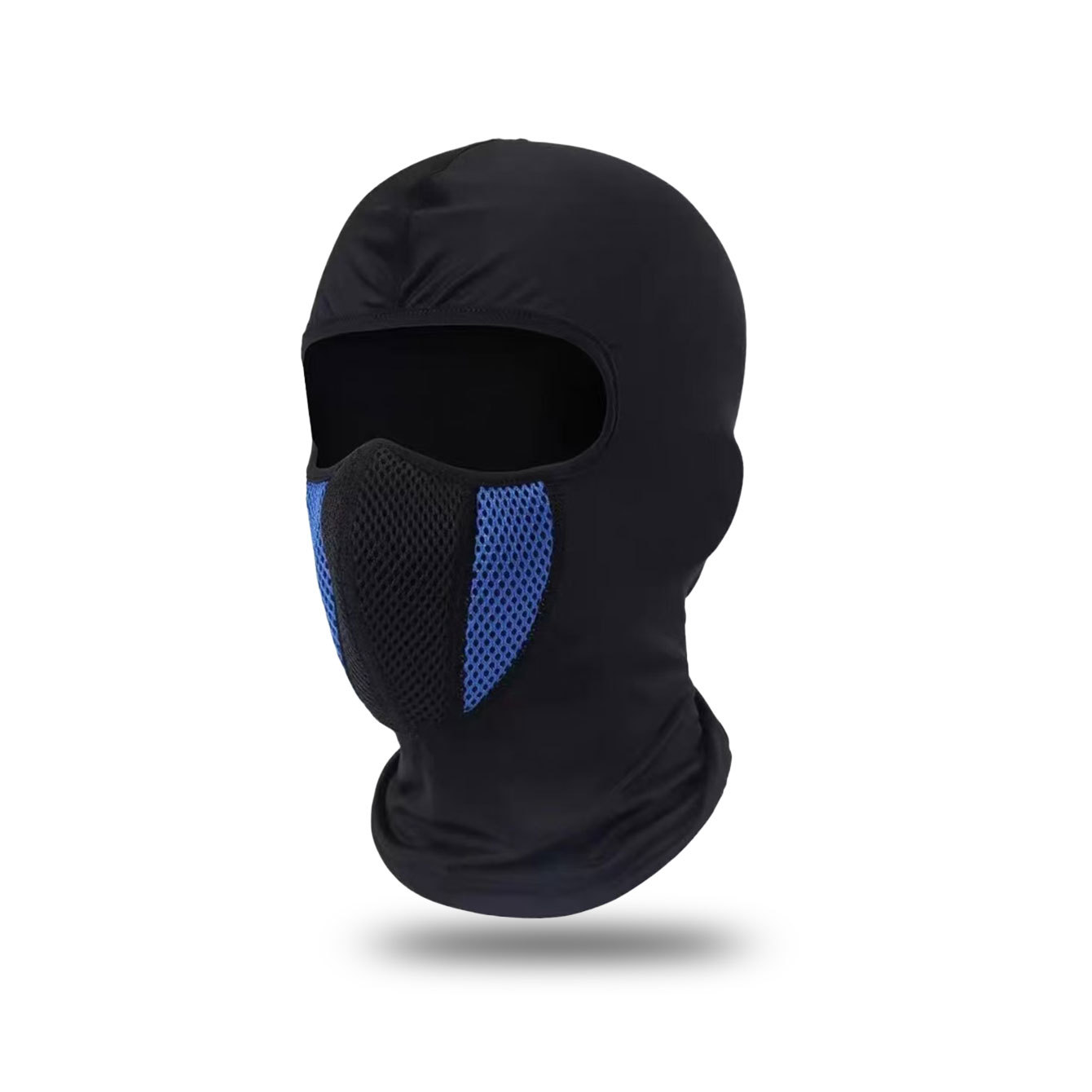 Amazon al aire libre ciclismo respirable malla gorra gorra casco forrado máscara de polvo a prueba de viento gorra gorra de un agujero gorra de ciclismo