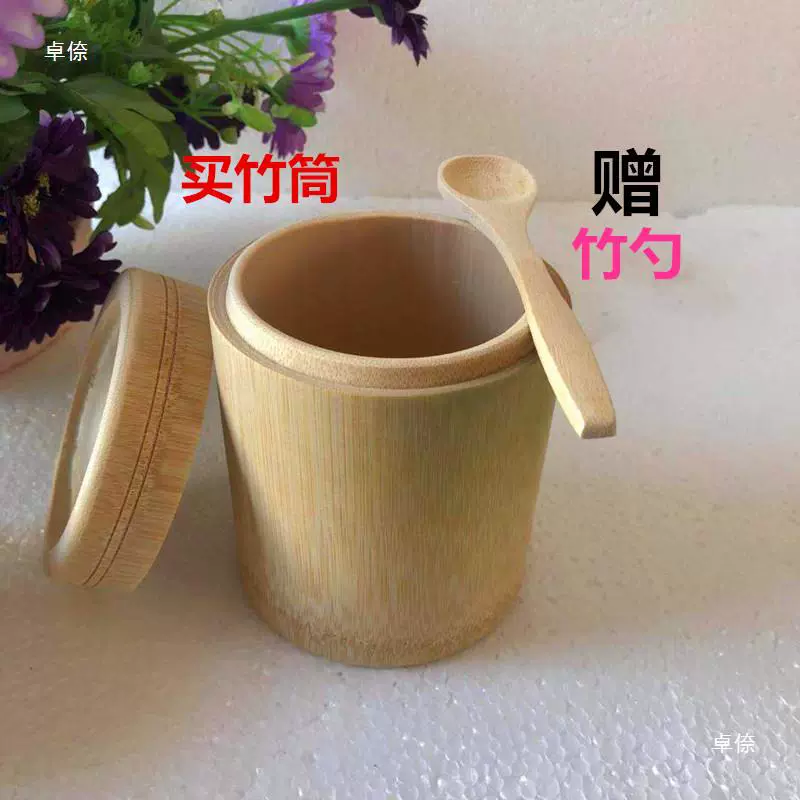 Поделки из бамбуковых трубок для создания аквариума из бамбукового риса, оригинальная бамбуковая трубчатая пароварка для риса с крышкой, приготовленные на пару яйца, креативное ведро из бамбука для пропаренного риса