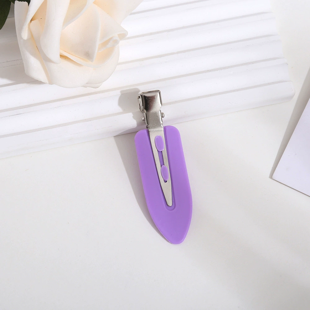 Universal acrylic matte hairgrip, cute cream hair accessory, wholesale