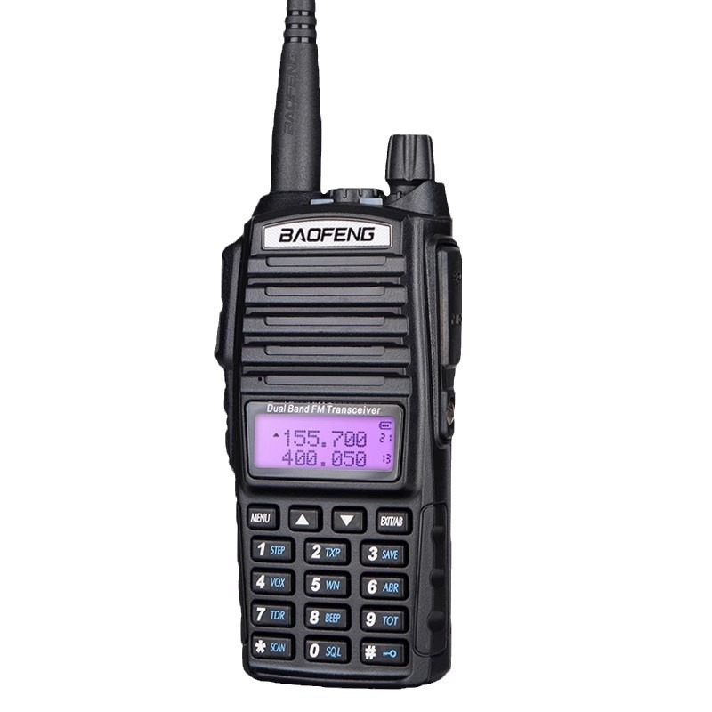 Baofeng BF-UV82 walkie-talkie BAOFENG Estación de mano de conducción autónoma FM de doble etapa Plataforma de automóvil al aire libre civil